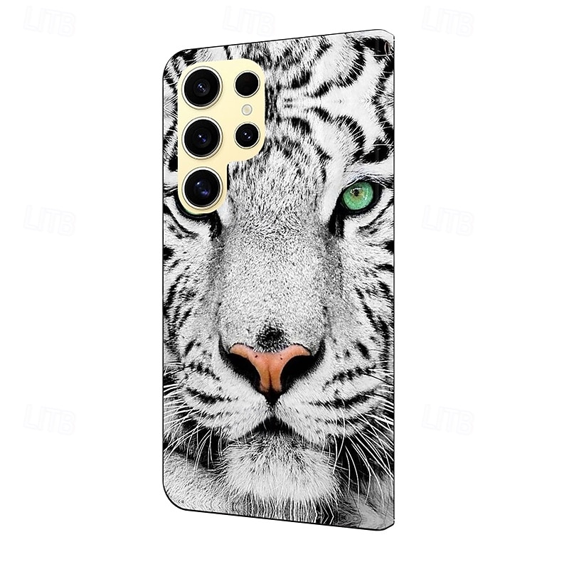 telefone Capinha Para S24 Ultra S24 Plus S24 S23 S23 Ultra S22 S22 Plus Ultra S21 Ultra S21 FE S21 Capa traseira Com Suporte Antichoque Retro Couro PU de 2025 por $14.99 –P4