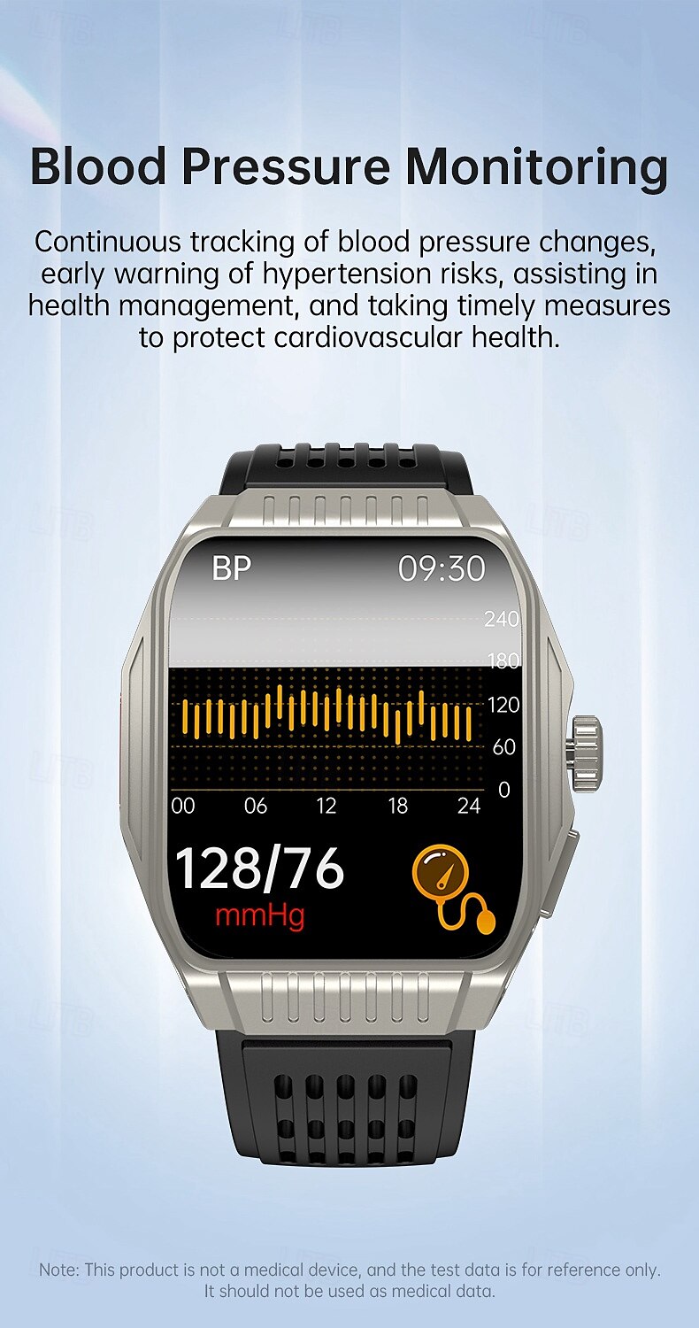 JT03 Smart Watch Bluetooth Call SOS Voice Assistant Heart Rate Monitor Step Exercise Watch Bracelet 2025 - $85.99 –P8