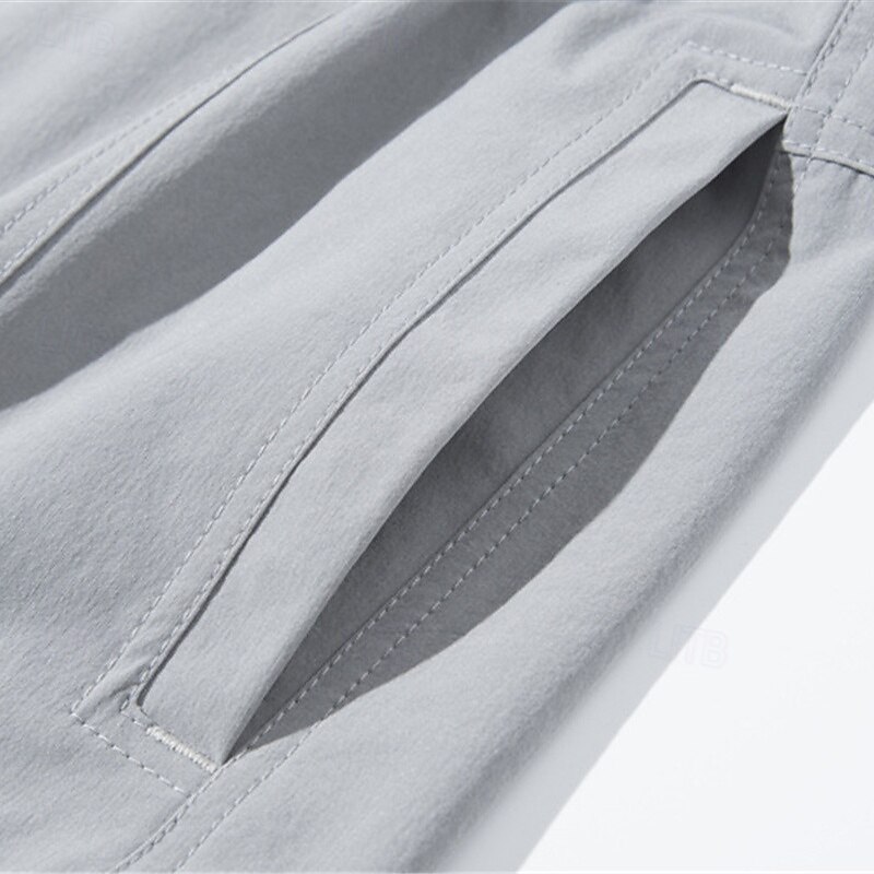 Ανδρικά Παντελόνι μάχης Παντελόνια με τσέπες Μετατρέψιμα παντελόνια Τακτικές παντελόνι Στρατιωτικό Εξωτερική Κανονικό Αδιάβροχη Γρήγορο Στέγνωμα Αναπνέει Παντελόνια Μαύρο Πράσινο Χακί 2025 - $42.99 –P5