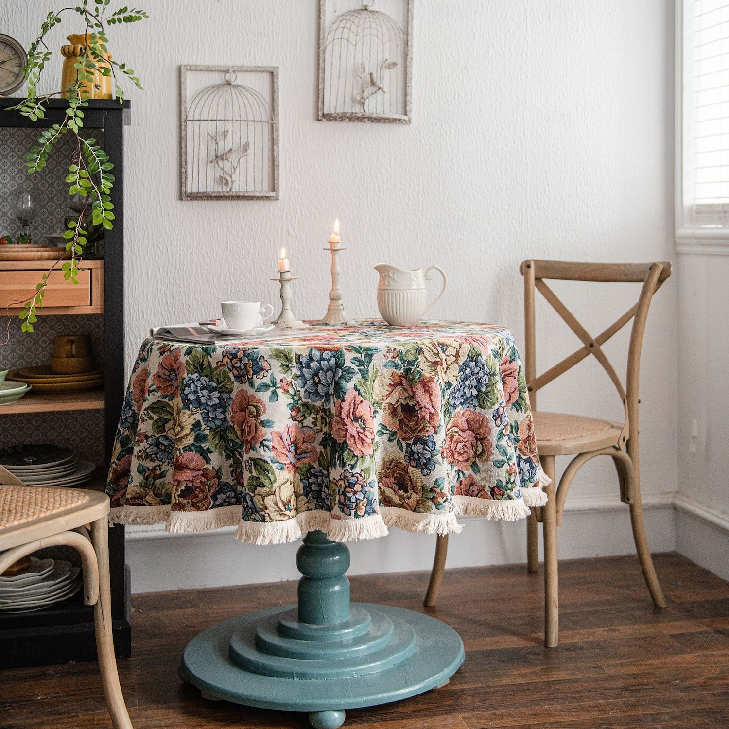 Round Tablecloths Elegant and Durable Table Covers Perfect for Dining and Kitchen Tables Ideal for Everyday Use or Special Occasions 2025 - $26.99 –P5