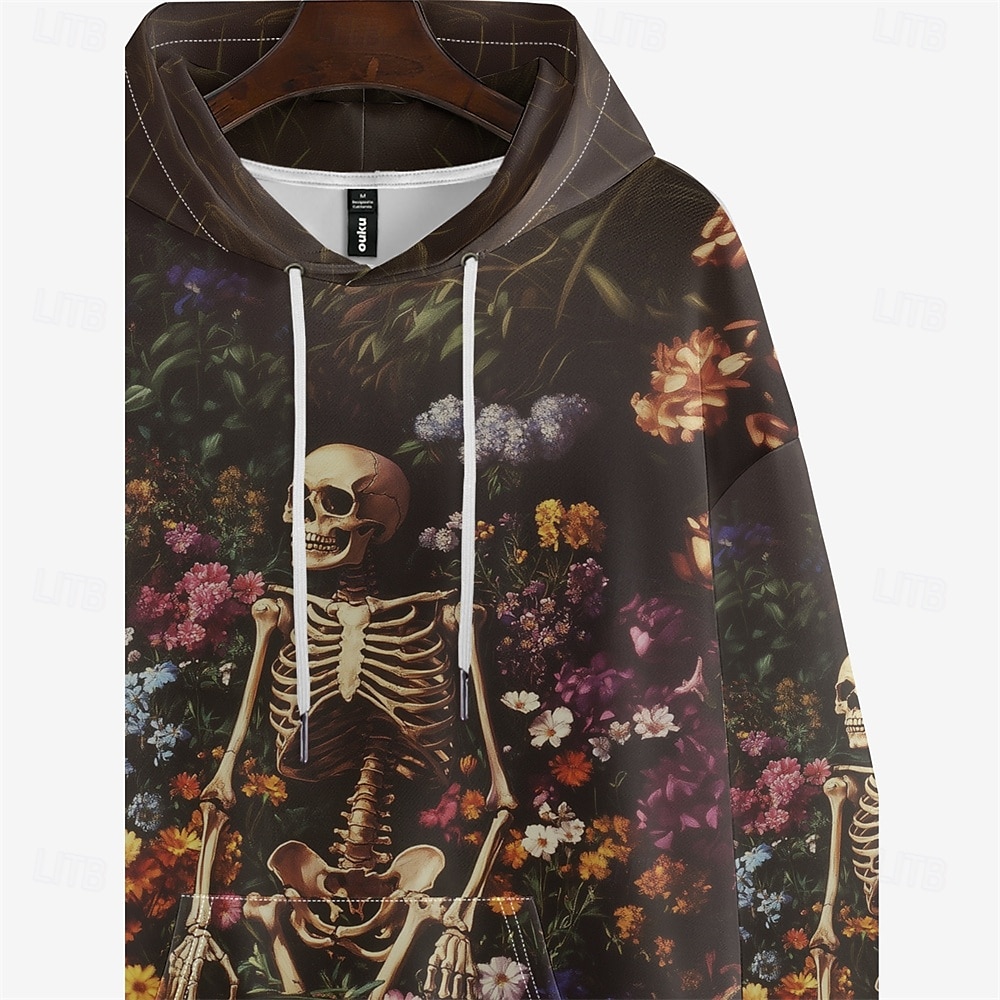 Homens Gráfico Escuro Moletom Moletons Moletom Manga Longa Moletom com capuz Com Capuz Férias Impressão 3D Férias Esportes Para Noite Marron Estampado Inverno Primavera & Outono Designer de 2025 por $30.99 –P8