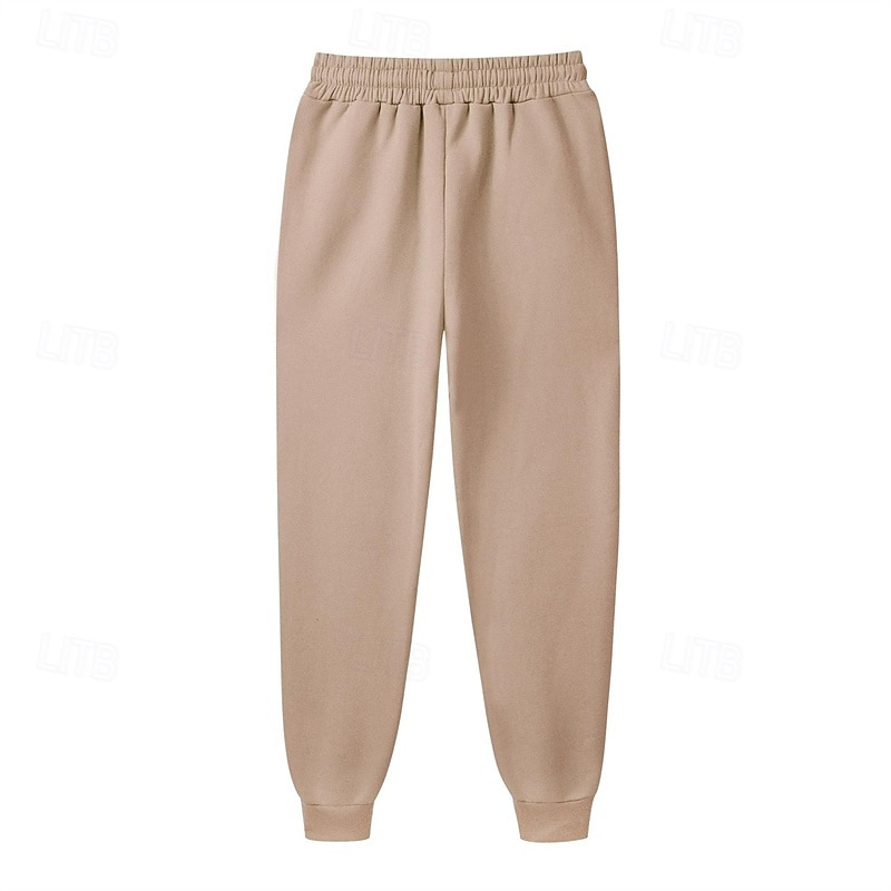 Per uomo Pantaloni da tuta Joggers Pantaloni in Pile Pantaloni Pantaloni invernali Coulisse Elastico in vita Tinta unica Comodità Morbido Lunghezza intera Casa Sport all'Aperto Quotidiano Moda del 2026 a $17.99 –P6