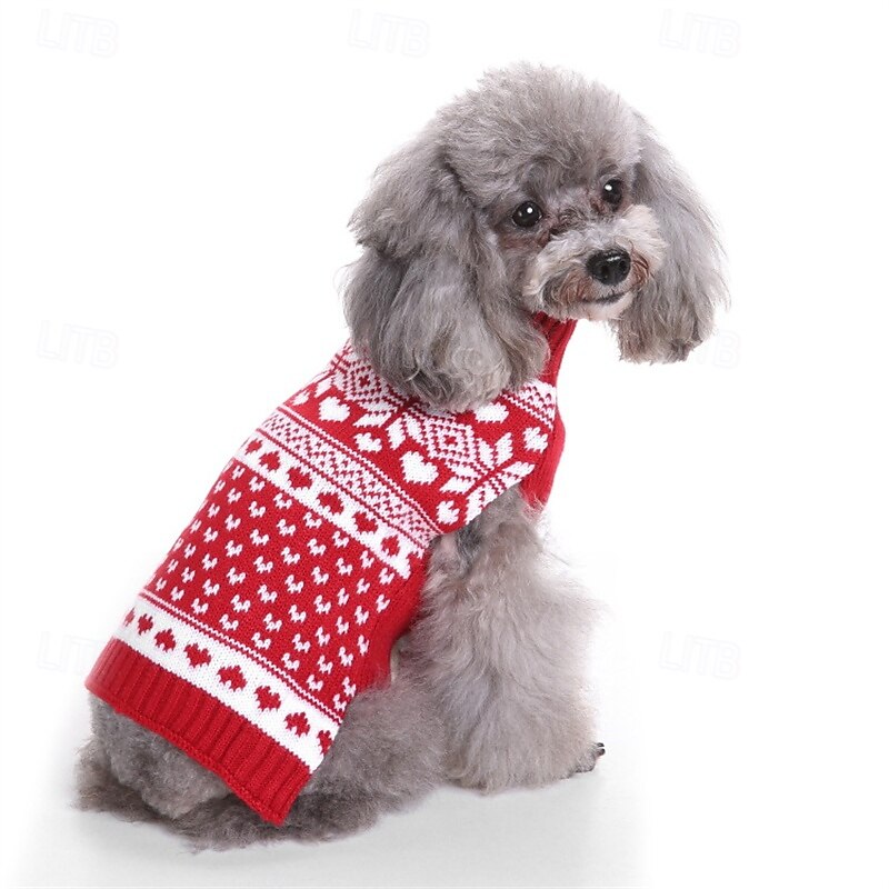 Câini Pisici Pulovere Jumper Modă Iarnă Cald Modă Comfortabil Crăciun Crăciun În aer liber Anul Nou Zilnice homewear Îmbrăcăminte pentru câini for Small Mediu 2025 - $15.49 –P11