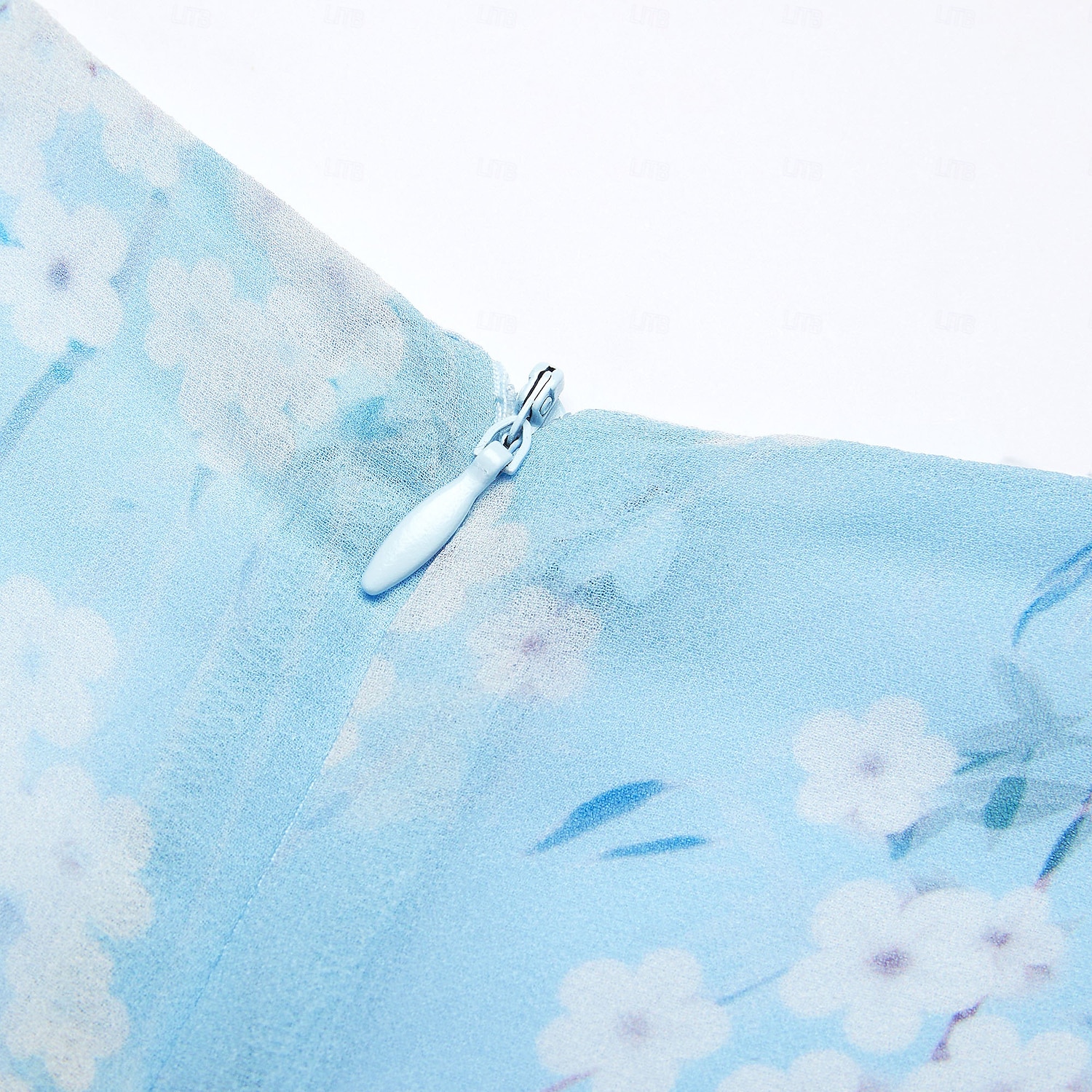 Femmes Robe maxi Robe trapèze Élégant Quotidien Date Coupe régulière Fleuri Col en V Bleu Été de 2025 ? $51.99 –P6