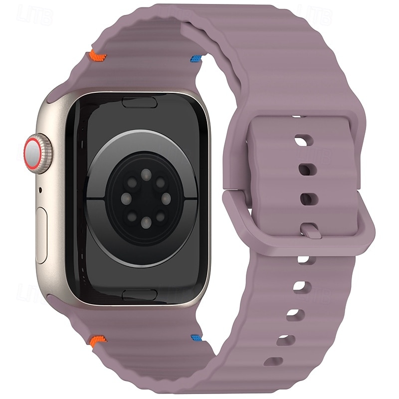 Sportszíj Kompatibilis valamivel Apple Watch óraszíj 38mm 40mm 41mm 42mm 44mm 45mm 49mm Elasztikus Állítható Szilikon Csere óraszíj mert iwatch Ultra 2 Series 9 8 7 SE 6 5 4 3 2 1 2025 - $10.99 –P15