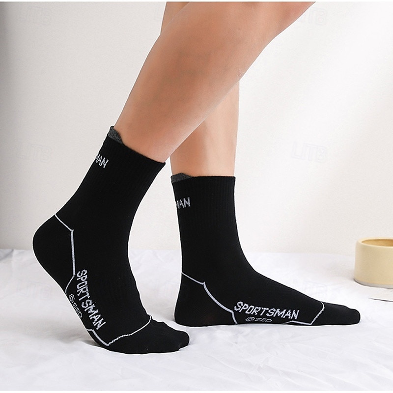 Hombre Calcetines Calcetines de bicicleta Calcetines deportivos Calcetines atléticos Camping / Senderismo Ejercicio al Aire Libre Ciclismo / Bicicleta Bicicleta / Ciclismo Mantiene abrigado 2025 - $3.19 –P11