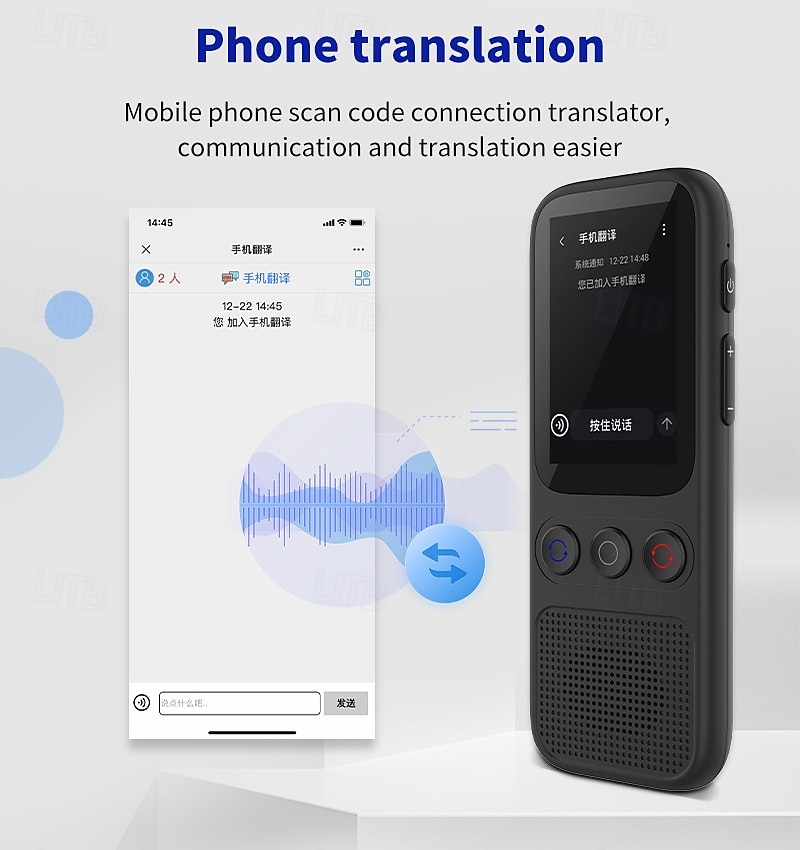 Language Translation Device Two-way Real-time Voice Translation Supports 138 Languages Accurate Offline And Recording 2 Hd Inch Touch Screen For Travel Business And Study 2025 - $95.99 –P12