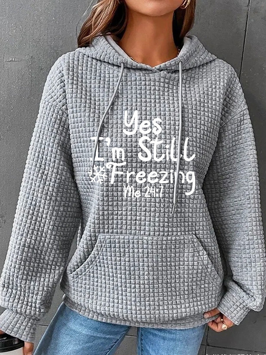 dámská mikina s kapucí mikina polyester dopis street denní nošení kapesní potisk ležérní mikina s dlouhým rukávem mikroelastický podzim zima komfrt prodyšná měkká tkanina 2025 - $29.99 –P5