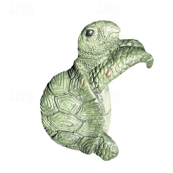 charmosa estátua de tartaruga pendurada - decoração de jardim de resina para jardins de fadas &arte de jardim de 2025 por $17.49 –P5