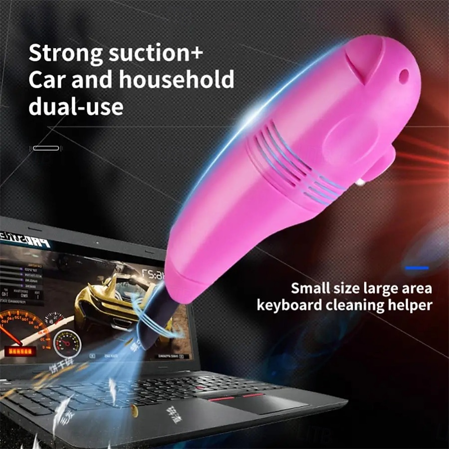 Mini USB Vacuum Cleaner Keyboard Brush Laptop Shell Cleaner Dust Brush Portable USB Vacuum Cleaner Computer Cleaning Tool 2025 - $14.99 –P12