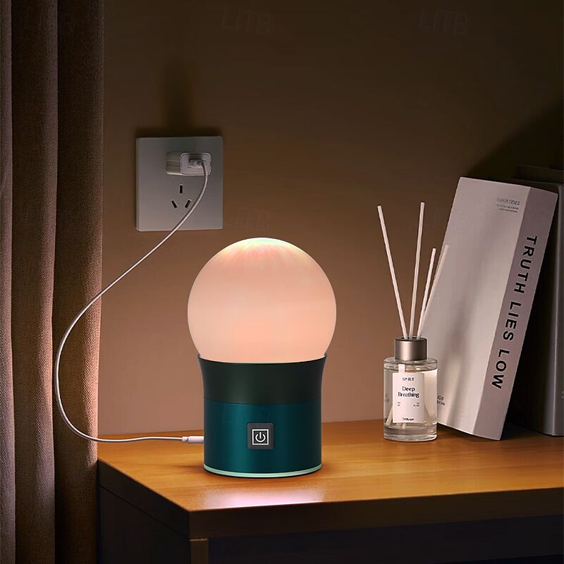 Portable LED Nightlight Touch Table Lamp Modern Design Cozy Ambiance Indoor Energy Efficient Compact Table Lamp Desk Lamp 2025 - $155.99 –P1