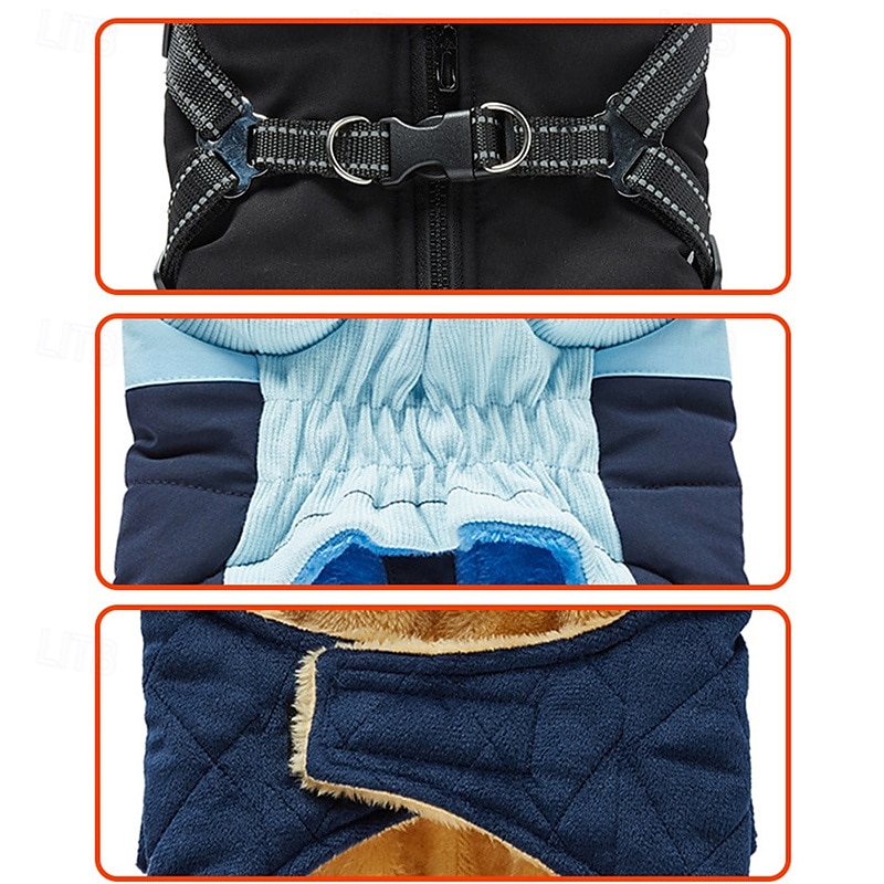 Dog Coat Jacket Fashion Winter Warm Fashion Comfortable Outdoor Dailywear Homewear Dog Clothing for Small Medium 2025 - $26.99 –P4