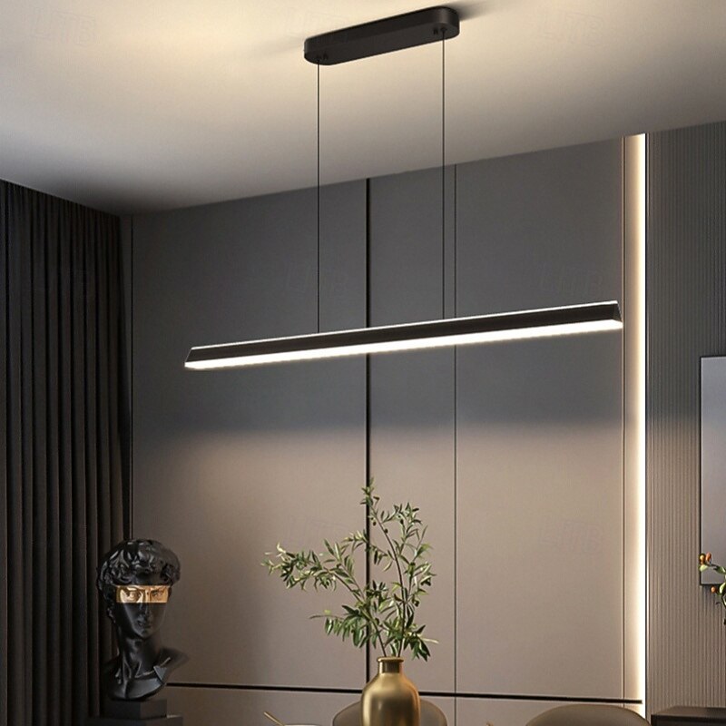 led hanglamp moderne stijl noords design modern eenvoudig amerikaans licht luxe barverlichting creatief net lange woonkamer restaurantlampen 2025 - $177.99 –P10