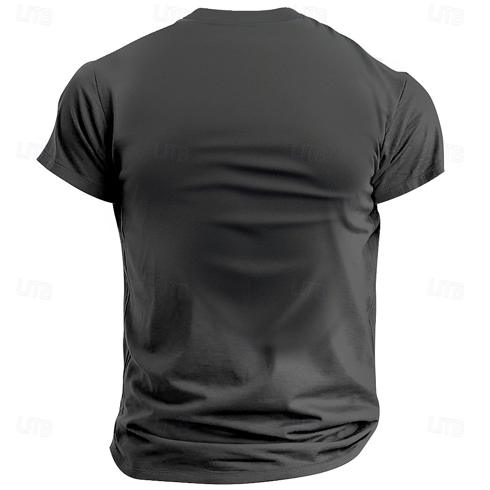 Herren Wolf T Shirt Kurzarm T-Shirt 3D-Druck Rundhalsausschnitt Hemd Retro Vintage Brautkleider schlicht Streetstyle Sports Outdoor Festtage Ausgehen Schwarz Rote Blau Frühling Sommer Bekleidung S M 2025 - $17.99 –P5