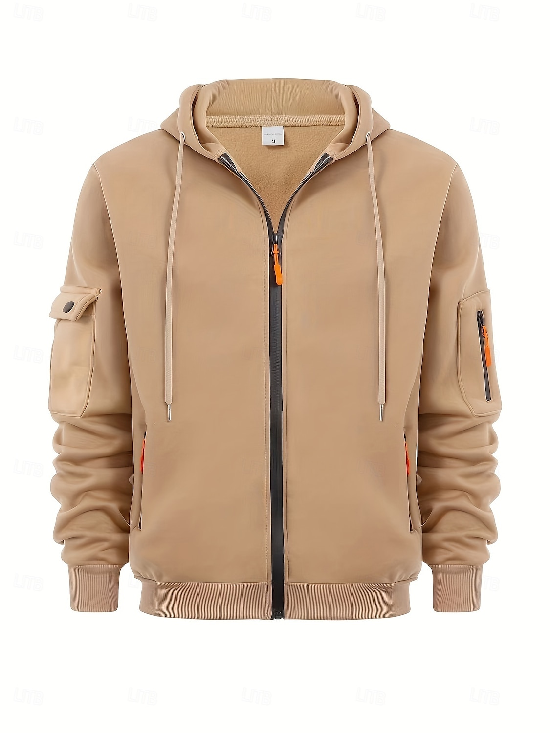 Per uomo Felpa con cappuccio Felpa con cappuccio a zip intera Felpa con cappuccio tattica Nero Blu marino Blu Cachi Grigio scuro Con cappuccio Liscio Sportivo Giornaliero Per eventi Streetwear del 2025 a $25.99 –P6