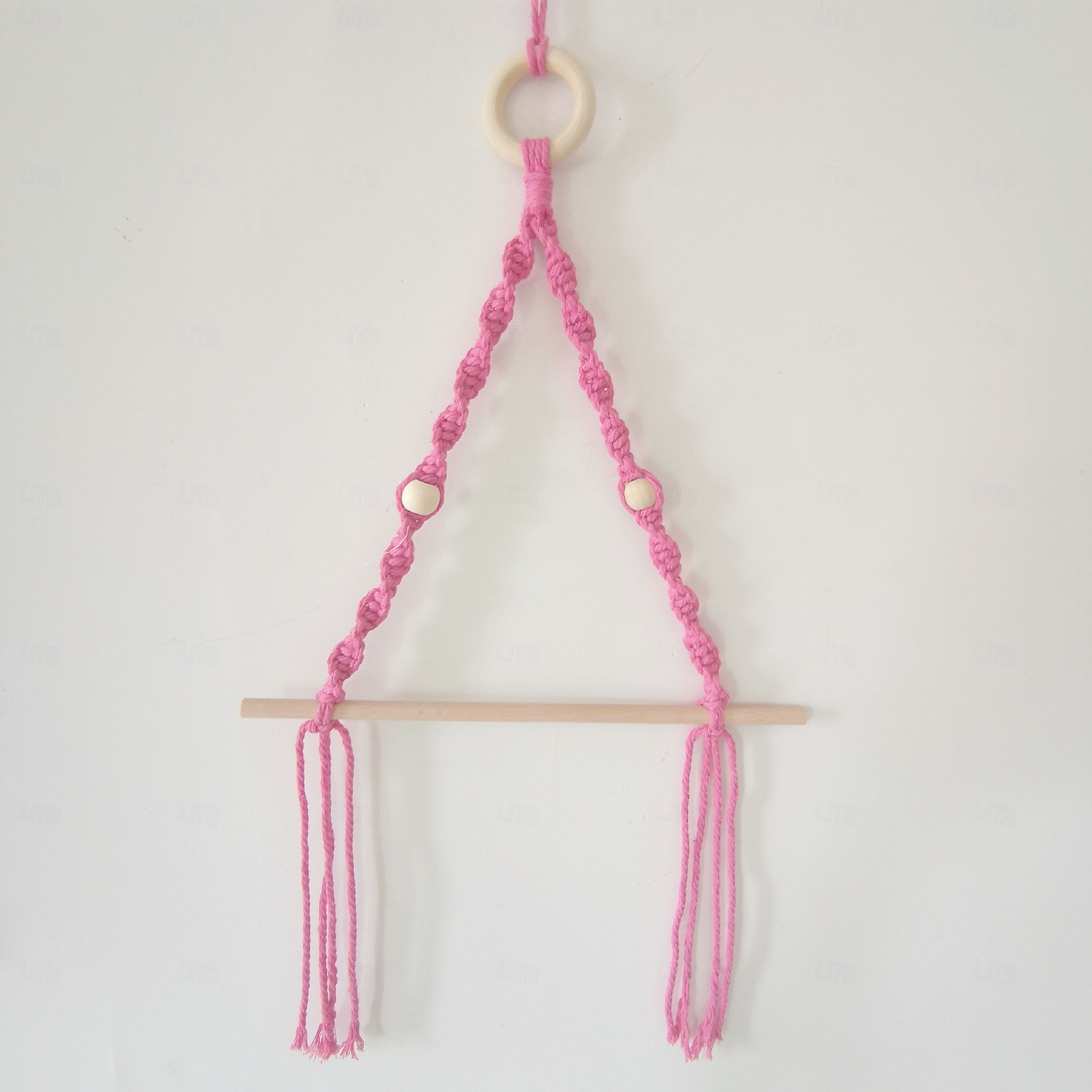 Towel Holder Eco-friendly Multifunctional Wood Cotton Rope Towel Storage Rack for Home 2025 - $116.99 –P13