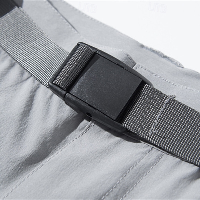 Ανδρικά Παντελόνι μάχης Παντελόνια με τσέπες Μετατρέψιμα παντελόνια Τακτικές παντελόνι Στρατιωτικό Εξωτερική Κανονικό Αδιάβροχη Γρήγορο Στέγνωμα Αναπνέει Παντελόνια Μαύρο Πράσινο Χακί 2025 - $42.99 –P10