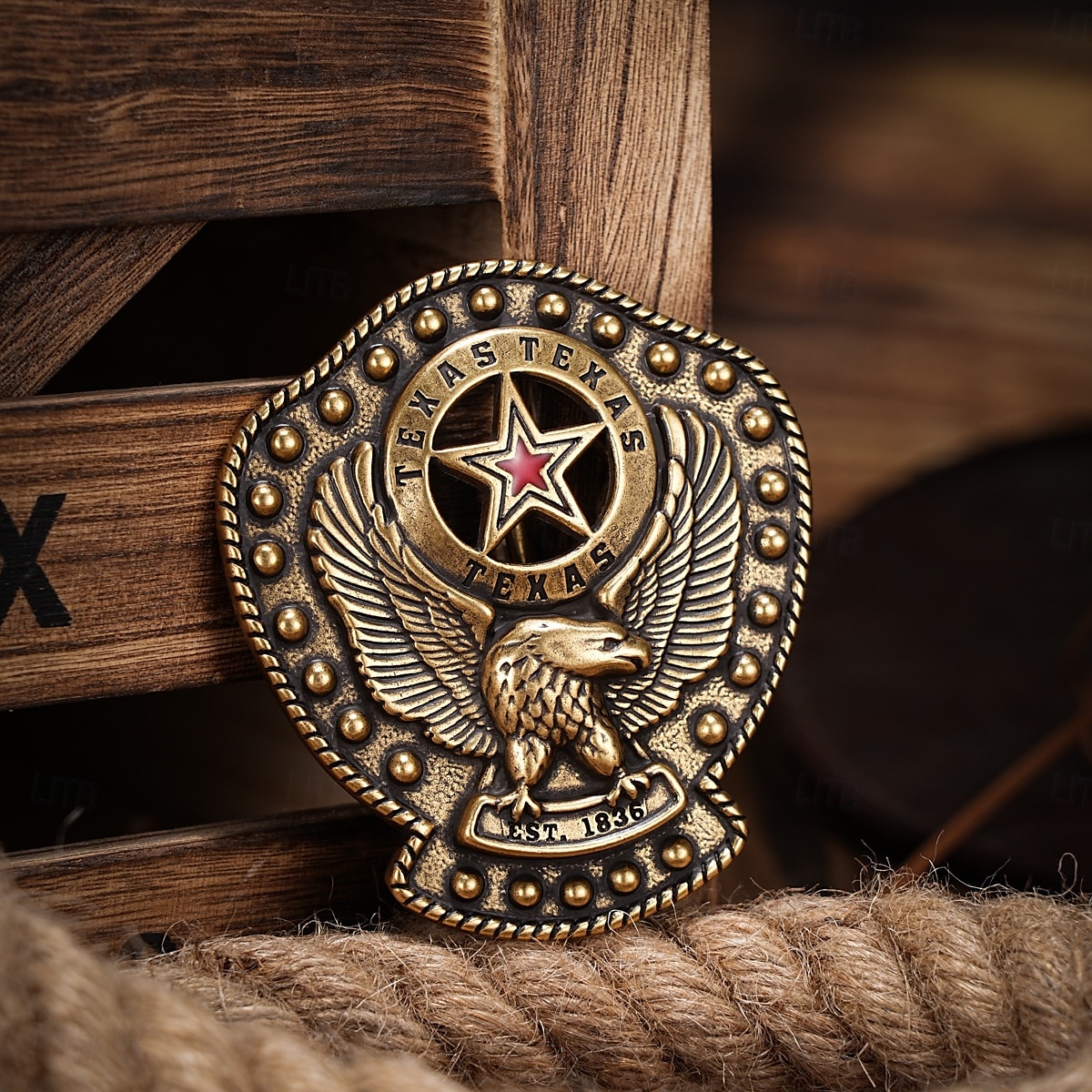 Voor heren Gesp Gesp Legering Vintage-stijl Retro vintage Adelaar Texas Zilver Bronzen Dagelijks Religieuze vieringen Gesp 2026 - $9.49 –P1