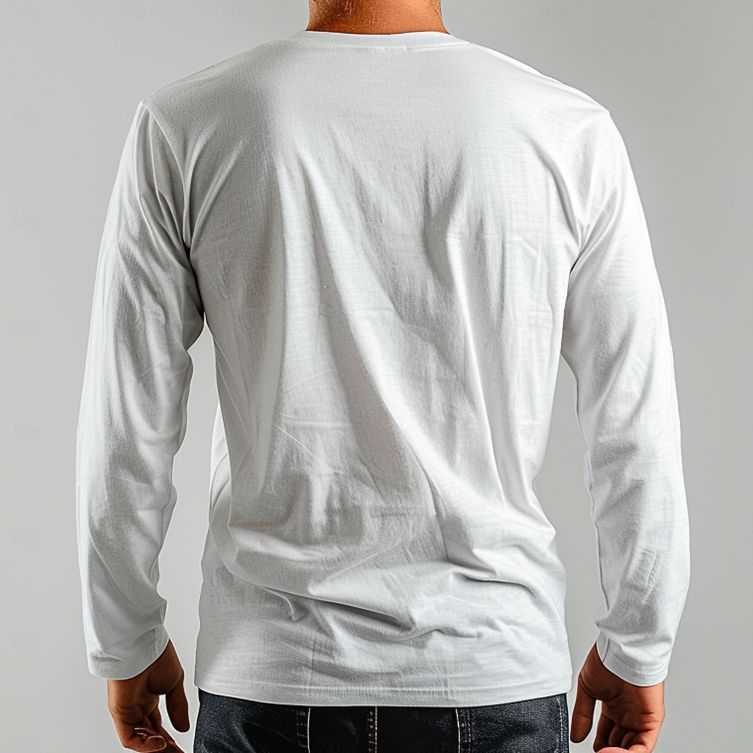 Natale Per uomo Babbo Natale maglietta Manica lunga maglietta Stampa 3D Girocollo Camicia Informale Strada Informale Giornaliero Bianco Estate Primavera Autunno Abbigliamento S M L XL XXL XXXL del 2025 a $19.99 –P2