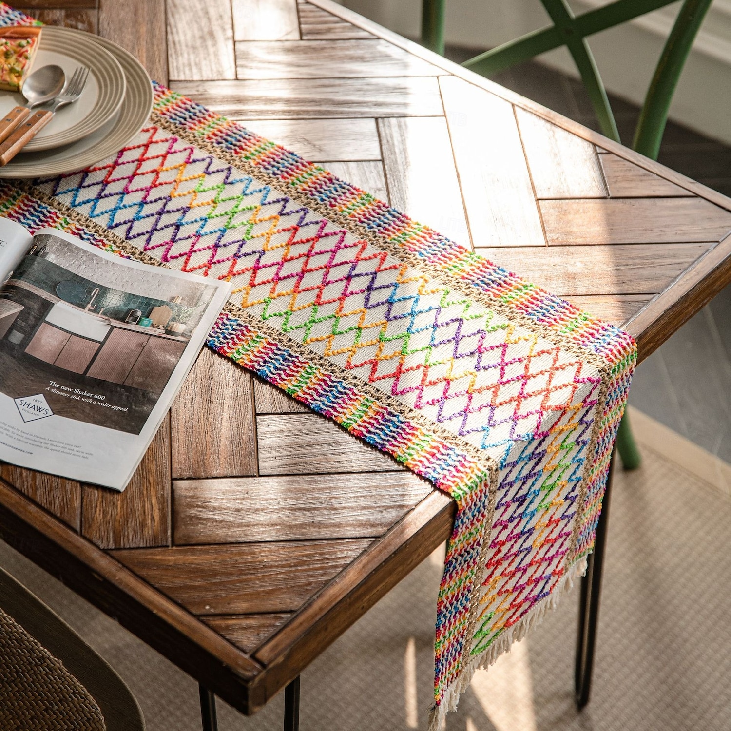 Tablerunner Decorative and Durable Table Cover Ideal for Dining and Kitchen Tables Perfect for Everyday Use or Special Occasions 2025 - $15.49 –P20