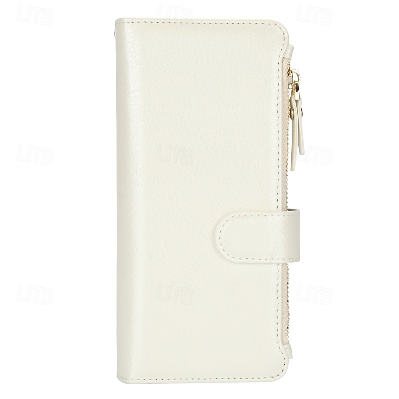 telefono Custodia Per Samsung Galaxy Piegatura a Z 7 Z Fold 6 Z Fold 5 Z Fold 4 Z Fold 3 Custodia Portafoglio con Supporto Magnetico Cerniera Retrò TPU Pelle PU del 2025 a $33.99 –P2
