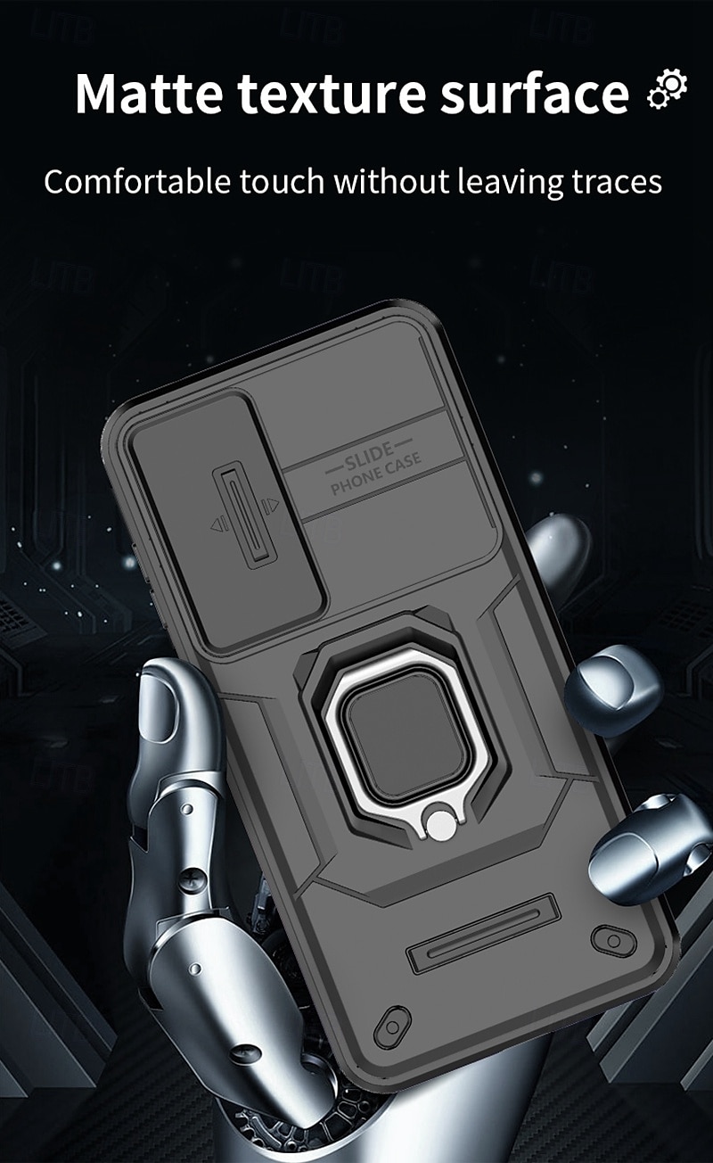 телефон Кейс для Назначение SSamsung Galaxy S25 S24 S24 ФЭ S23 Ultra Plus A55 5G А35 5G A25 A15 A14 A34 Кейс на заднюю панель Кольца-держатели Защита от удара Ретро ТПУ ПК Металл 2025 - $11.99 –P4