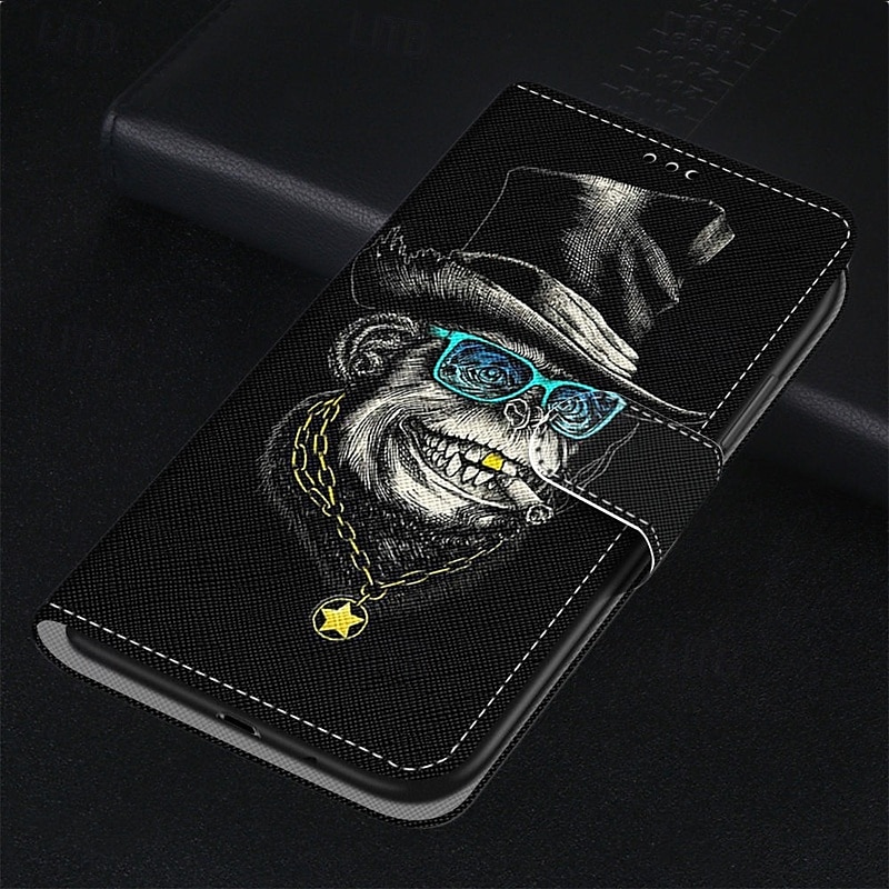 τηλέφωνο tok Για iPhone 11 Pro Max Πίσω Κάλυμμα με βάση στήριξης με λουράκι καρπού Υποδοχή κάρτας Ρετρό TPU PU δέρμα 2025 - $15.99 –P19