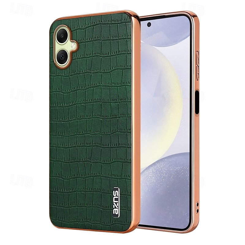 teléfono Funda Para Samsung galaxia S24 S23 S22 S21 Ultra Plus S21 FE A55 A35 A25 A15 5G S25 Ultra Funda Trasera No Amarillento Antigolpes Retro Diseño Geométrico TPU Enchapado Cuero de PU 2025 - $14.99 –P2