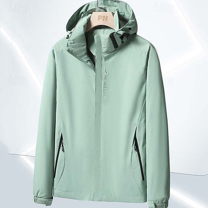 Mujer Chaqueta para senderismo Invierno Al aire libre Impermeable Resistente al Viento Multi-bolsillo Cremallera delantera Chaqueta ligera Cremallera completa Camping / Senderismo / Espeleología 2025 - $31.99 –P16