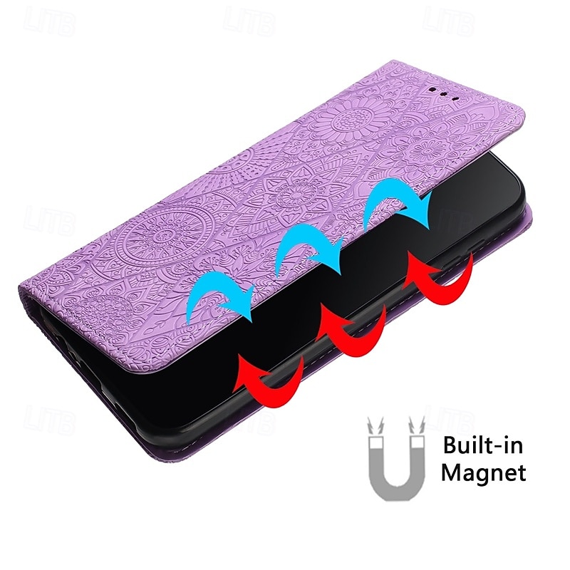 Phone Case For Samsung Galaxy S25 Ultra S24 Ultra S24 Plus S24 S24 FE S23 S22 S21 S20 Plus Ultra S21 FE A55 A35 A25 A15 5G A54 A34 A14 A73 A53 A33 A23 A13 Back Cover with Stand Holder Magnetic Card 2025 - $20.99 –P8