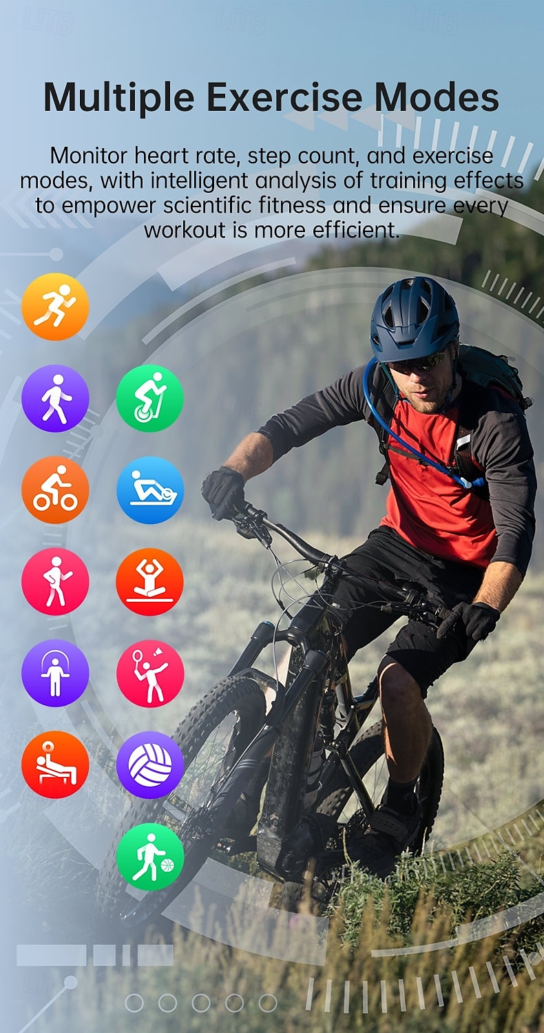 JT03 Smart Watch Bluetooth Call SOS Voice Assistant Heart Rate Monitor Step Exercise Watch Bracelet 2025 - $85.99 –P17