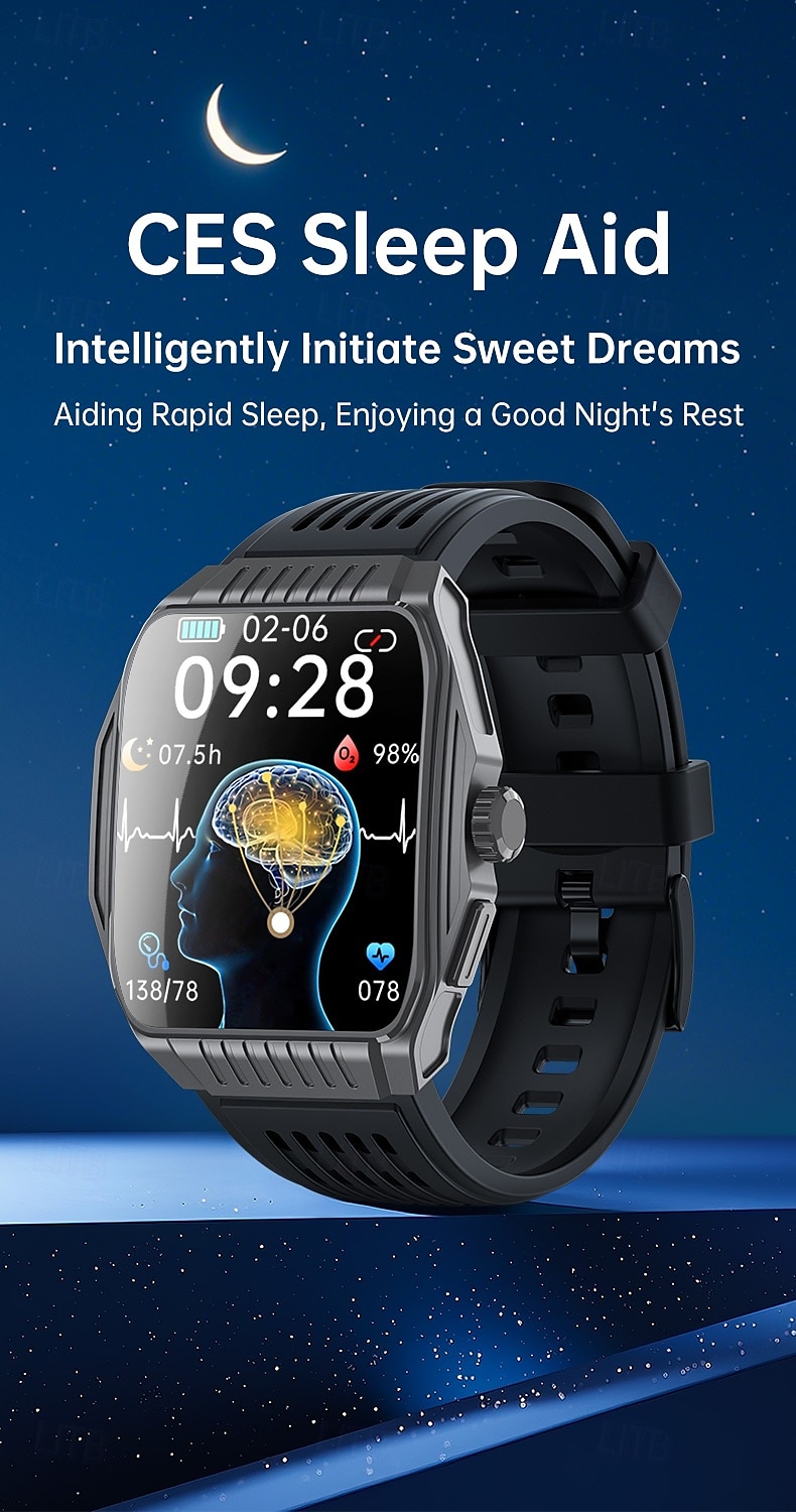 JT03 Smart Watch Bluetooth Call SOS Voice Assistant Heart Rate Monitor Step Exercise Watch Bracelet 2025 - $85.99 –P1