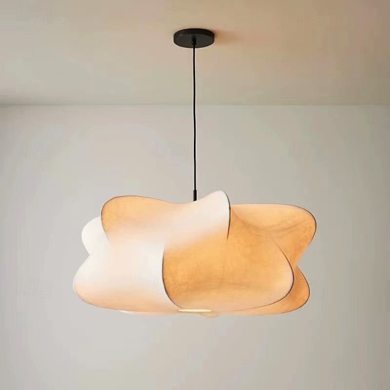 wabi sabi plafondlamp zijden hanglamp plafondlamp voor woonkamer hanglampen huisdecoratie glans kamer 85-265v 2025 - $229.99 –P3