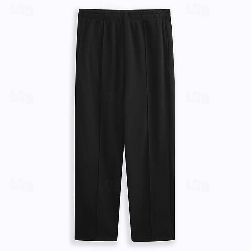 Per uomo Pantaloni in pile Pantaloni della tuta Jogging Pantaloni della tuta a gamba larga Pantaloni Tasche Vita elastica Liscio Comfort Traspirante Esterno Giornaliero Per uscire Informale Grande e del 2026 a $18.99 –P1