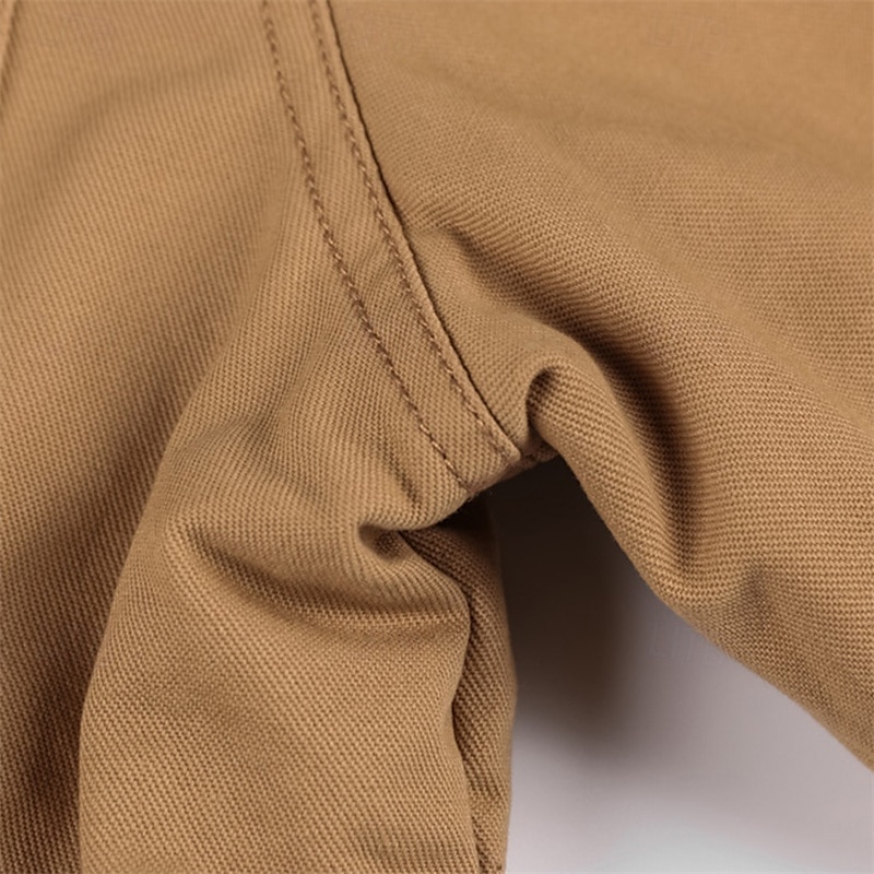 Herr Vinterjacka Fleece-jacka Vardaglig jacka Dagligen Semester Håller värmen Ficka Fleece Höst vinter Slät Mode Streetwear Huva Normal Svart Grön Kaki Jacka 2026 - $57.99 –P8
