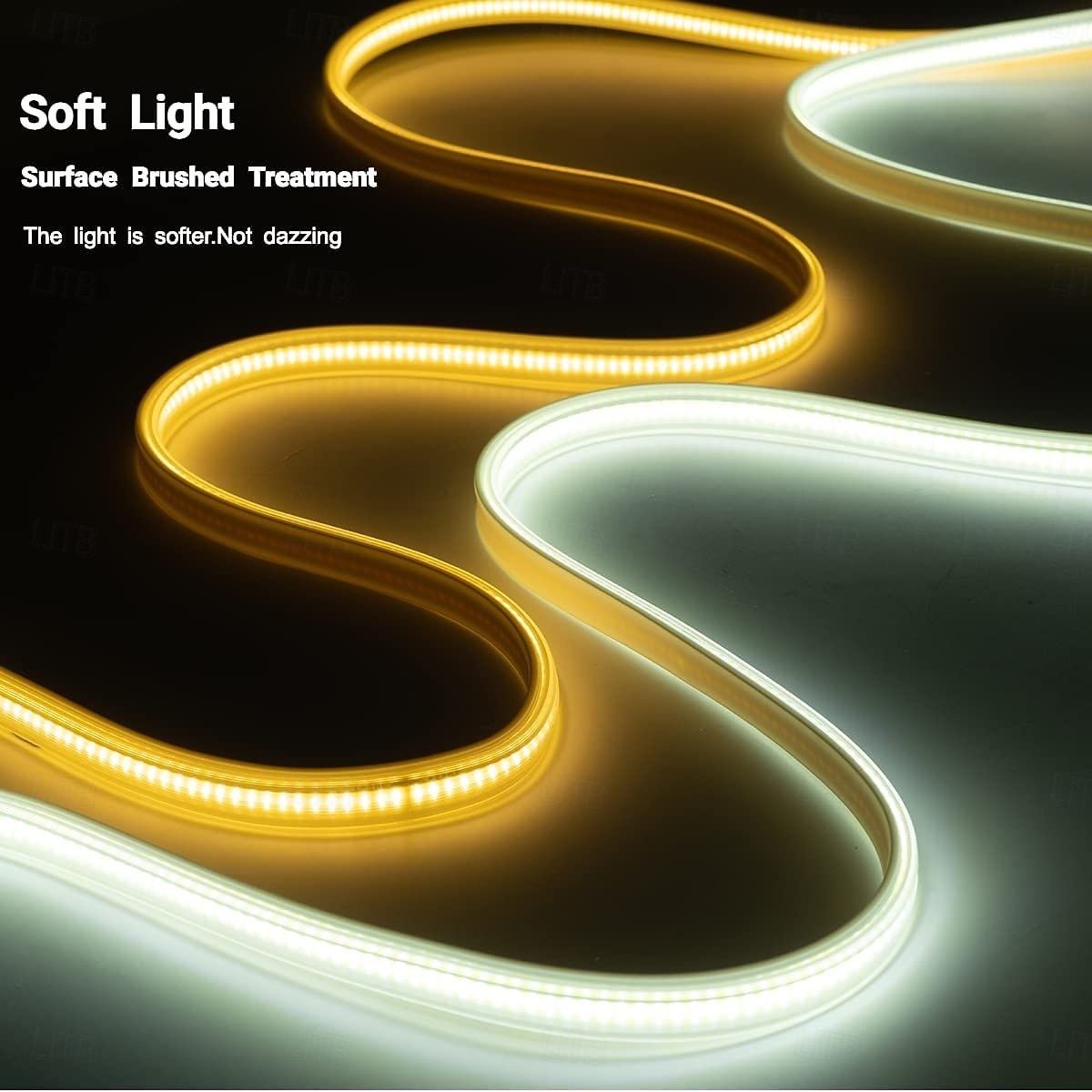 COB LED Light Strip 5-50 Meters Waterproof, Super Bright, Flexible Tape with EU/US Plug 288 LED/m Flexible Strip Light for Bedroom Indoor & Outdoor 2026 - $30.99 –P9