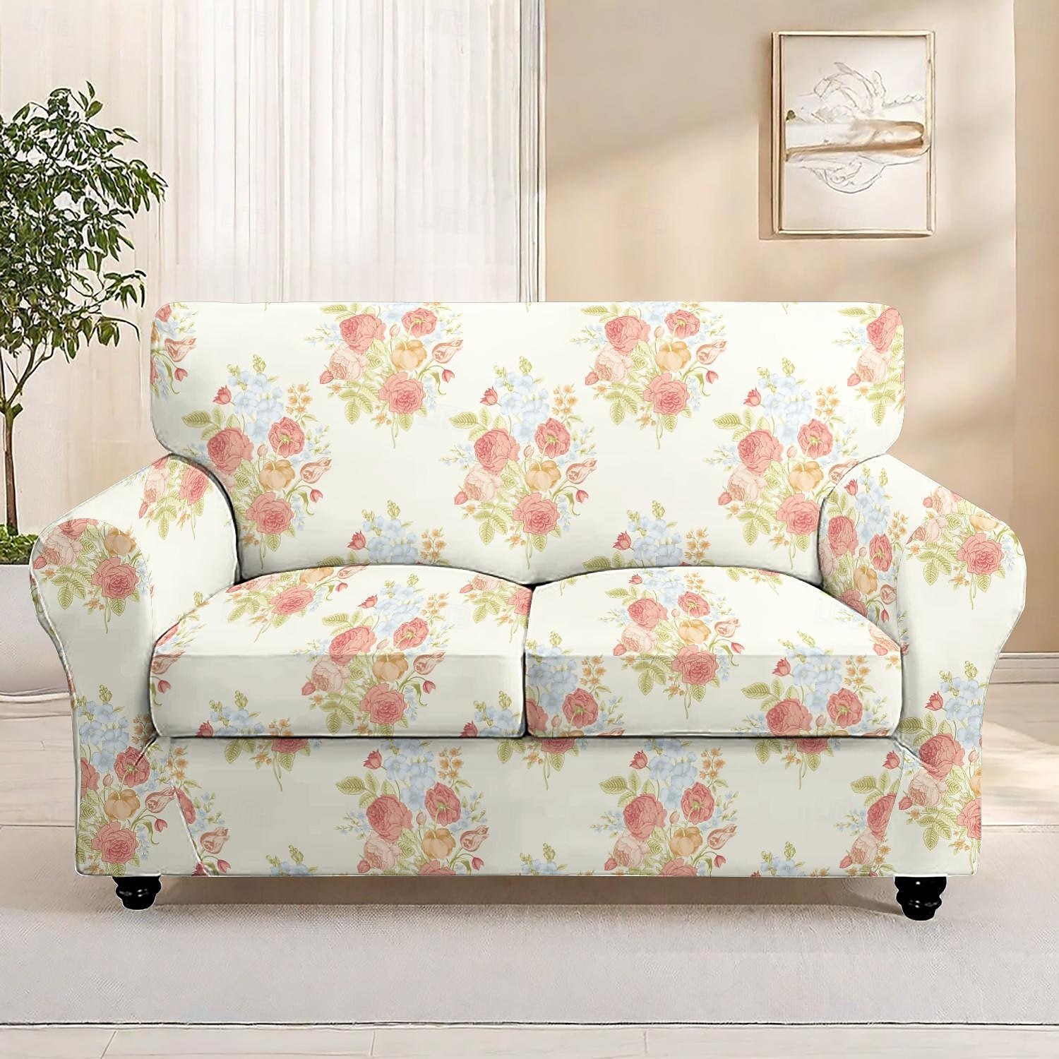 Printed Sofa Cover Stylish and Durable Slipcover for Furniture Protection Perfect for Refreshing Your Living Room Decor with a Unique Design 2025 - $44.99 –P3
