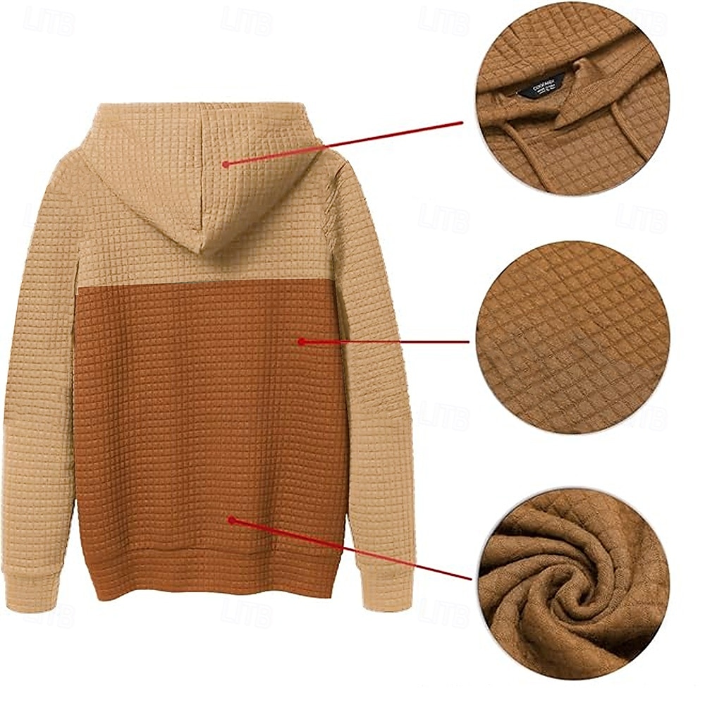 Halloween Hombre Calabaza manos Sudadera Sudaderas Sudadera con capucha de gofres Vacaciones Moda Manga Larga Con Capucha Vacaciones Víspera de Todos los Santos Azul Piscina Verde Trébol Bolsillo 2025 - $34.99 –P2