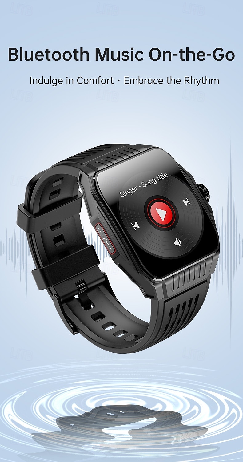 JT03 Smart Watch Bluetooth Call SOS Voice Assistant Heart Rate Monitor Step Exercise Watch Bracelet 2025 - $85.99 –P18