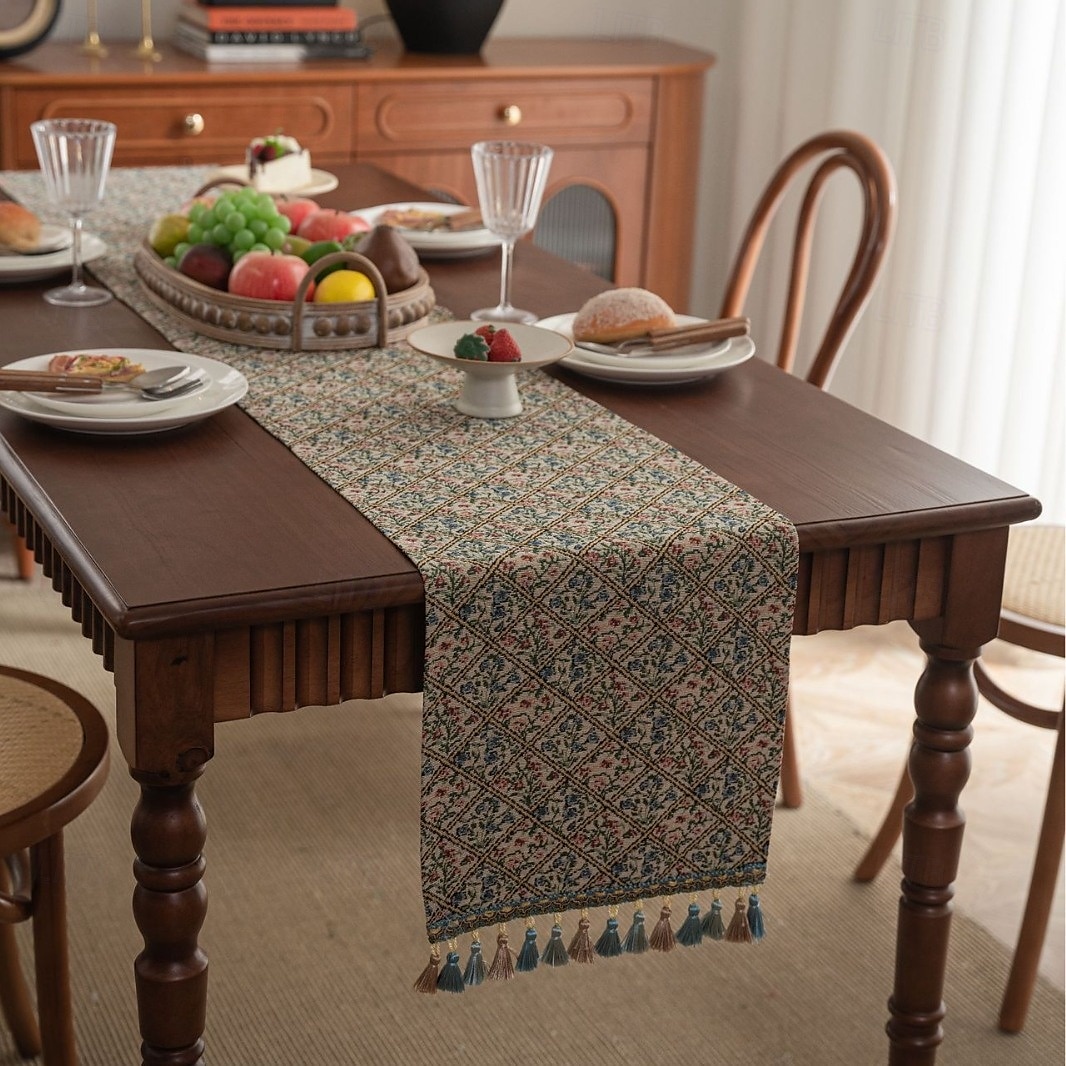 Tablecloth Decorative and Durable Table Cover Ideal for Dining and Kitchen Tables Perfect for Everyday Use or Special Occasions 2025 - $15.49 –P9