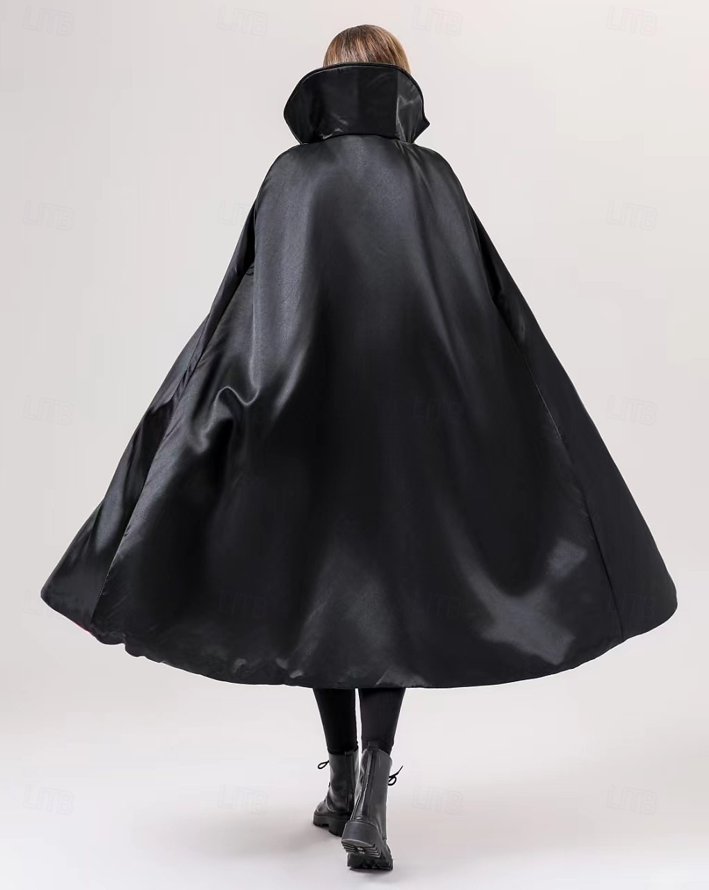 Vampir Dracula Halloween Cosplay Kostüm Umhang Outfits Cosplay Erwachsene Herren Damen Karneval Maskerade Party / Abend Einfache Halloween-Kostüme Verkleiden 2025 - $37.99 –P6