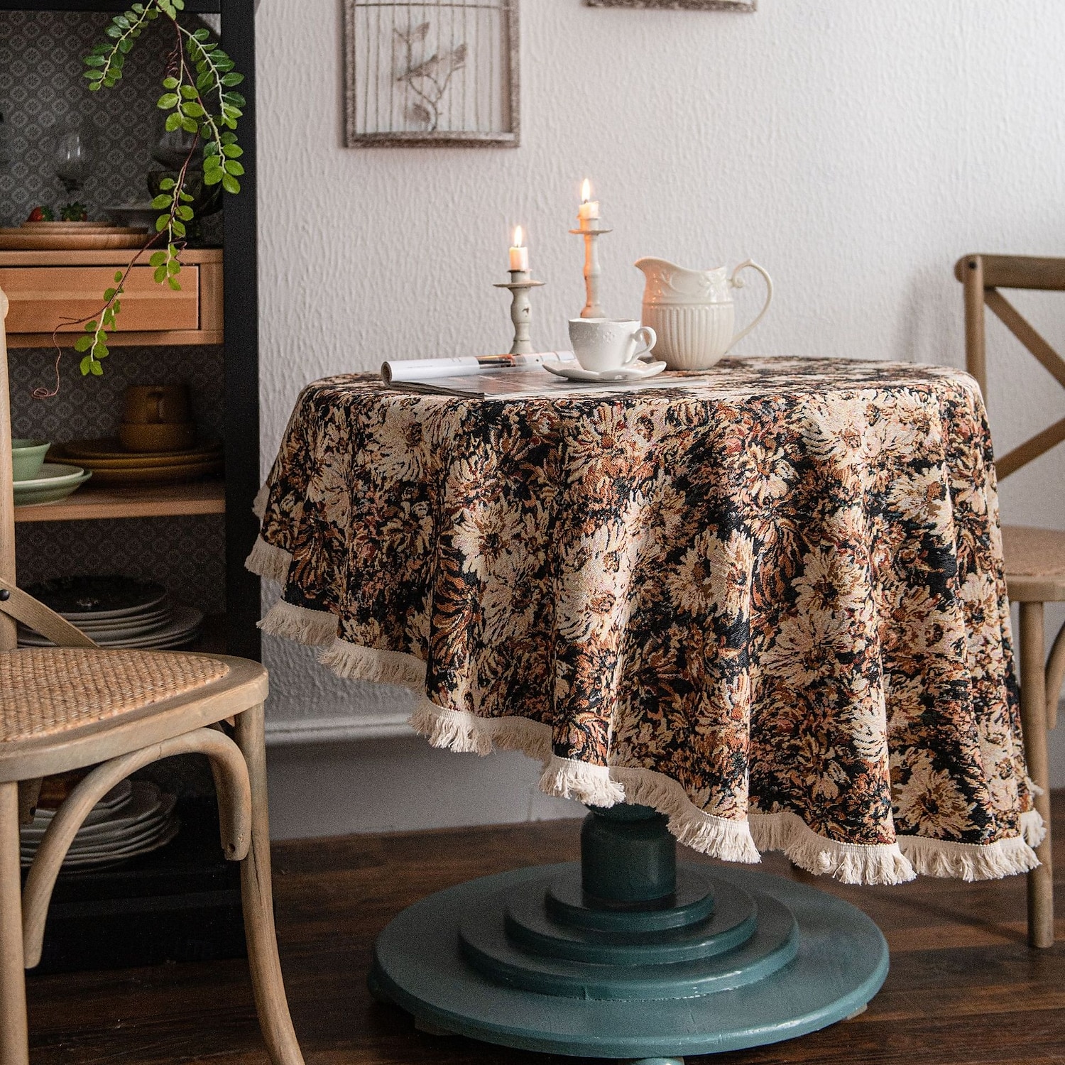 Round Tablecloths Elegant and Durable Table Covers Perfect for Dining and Kitchen Tables Ideal for Everyday Use or Special Occasions 2025 - $26.99 –P7