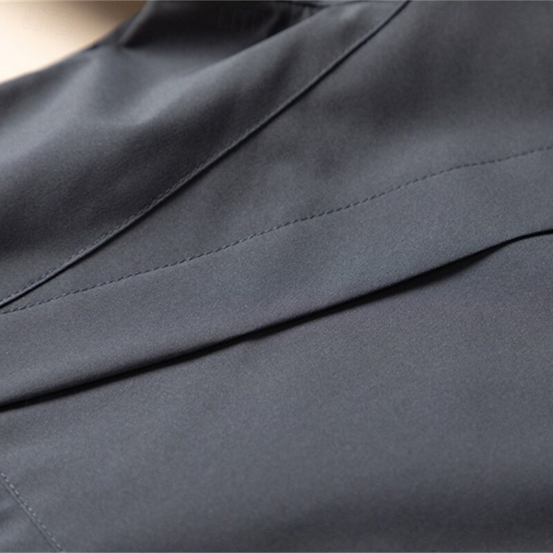 Hombre Chaqueta Softshell Chaqueta para senderismo Al aire libre Resistente al Viento Secado rápido Chaqueta ligera Chaqueta cortavientos Viaje Gris oscuro Negro Rojo Azul Marino Azul 2025 - $45.59 –P8