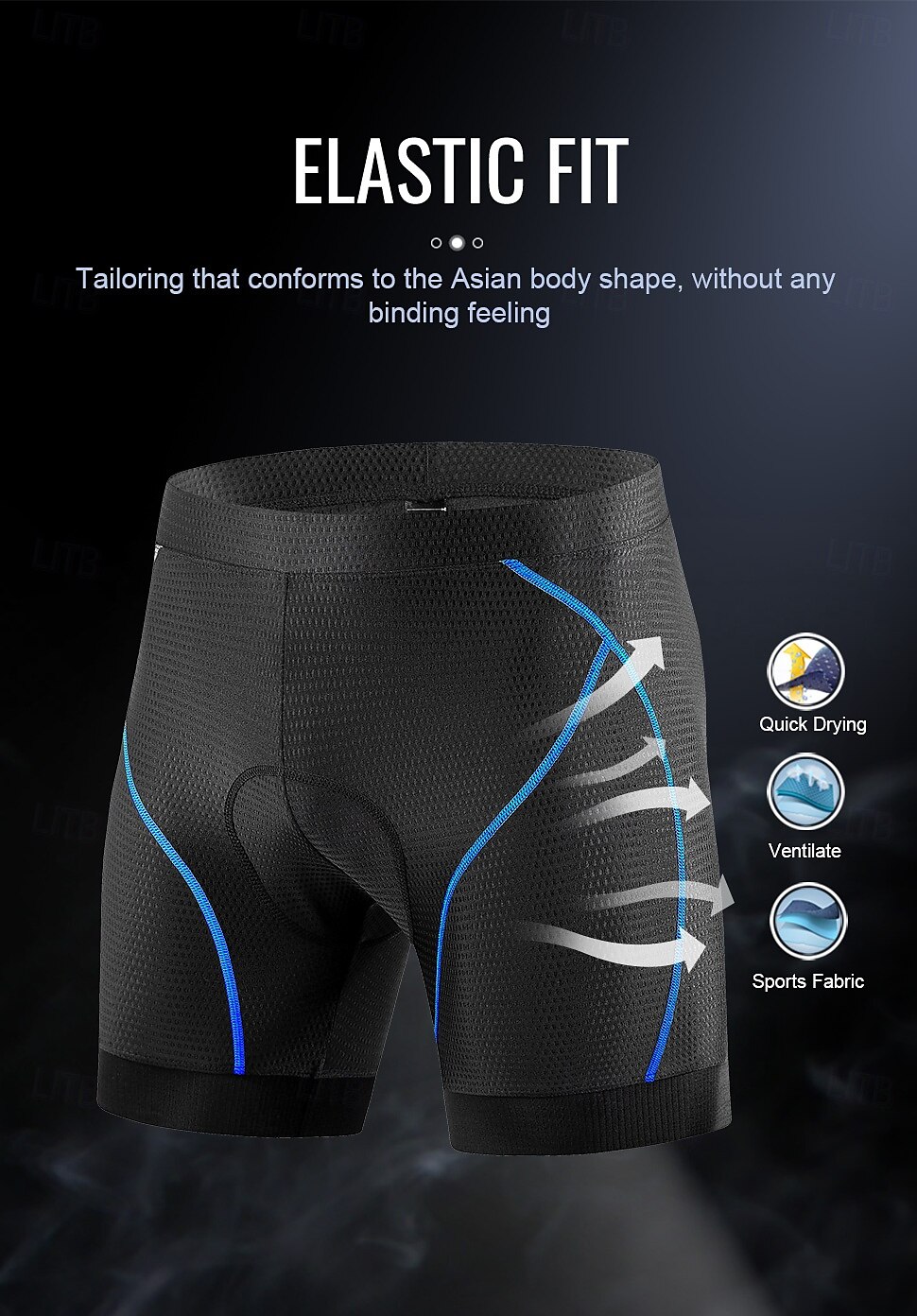 Herr Cykelbyxor Cykelshorts Vadderade cykelbyxor Cykel Shorts Underdelar Formsydd sporter Torkar snabbt Andningsfunktion Svart Svart / röd Kläder Cykelkläder 2025 - $25.99 –P4