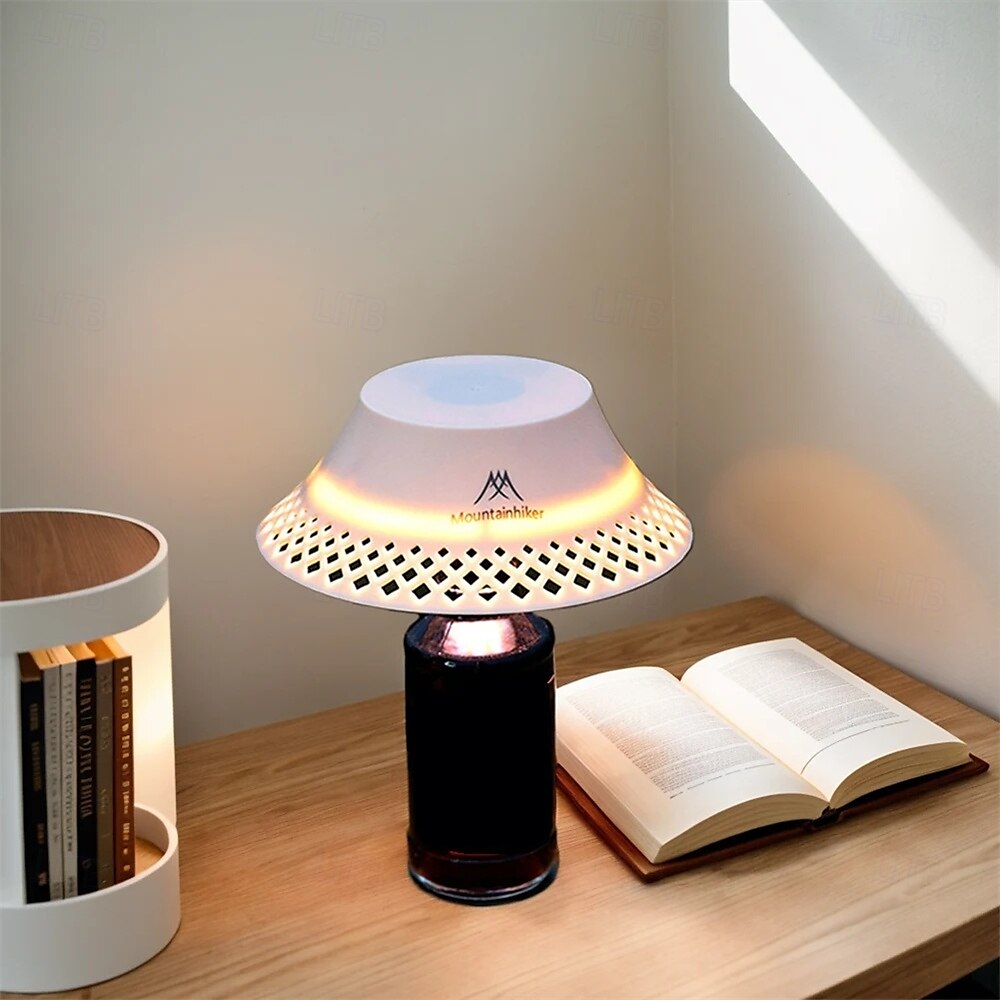 lampada per bottiglia di vino, lampada da tavolo a led alimentata tramite usb con 3 modalità, portatile e ricaricabile, luce d'atmosfera impermeabile per campeggio, decorazioni per la casa 1 pz del 2025 a $29.99 –P2
