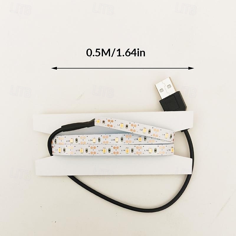 striscia led per coltivazione usb 5v spettro completo coltiva luce luce succulenta per fiori e piantine del 2025 a $6.49 –P4