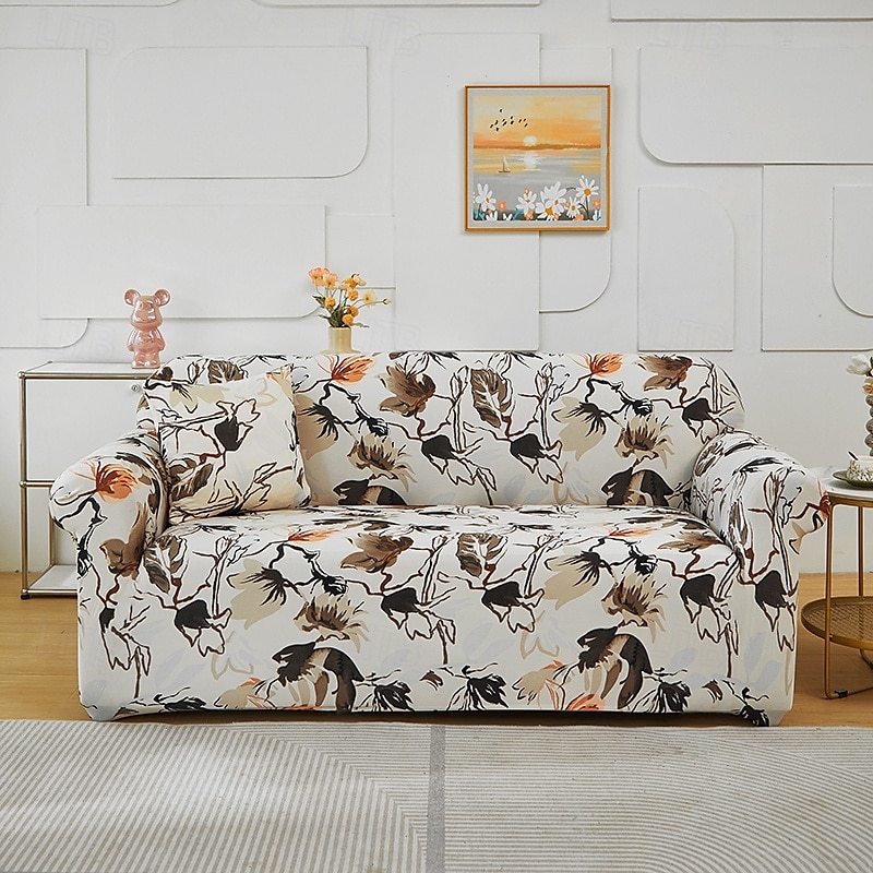 Printed Sofa Cover Elastic Sofa Slipcover for L-Shaped Couches Stylish and Durable Furniture Protector Ideal for Refreshing Your Living Room Decor with a Unique Design 2025 - $36.99 –P13
