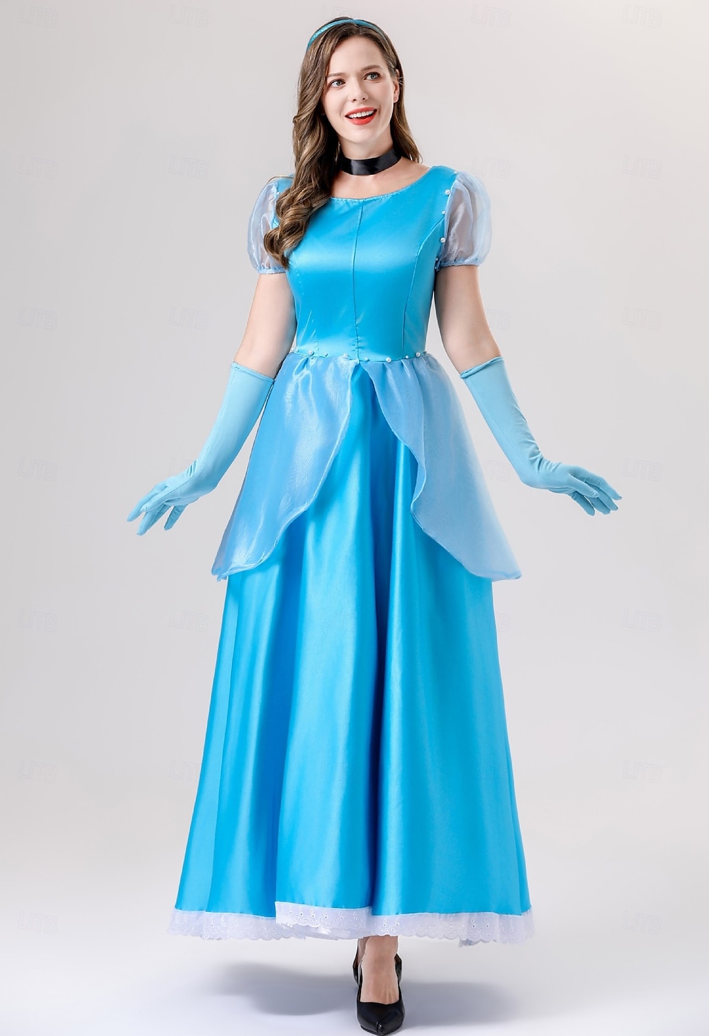 Popelka Princeznovské Šaty Cosplay kostým cosplay Filmové kostýmy for Dámské Dospělé Karneval Plesová maškaráda Večírek loučení se svobodou nevěsty 2025 - $60.99 –P2