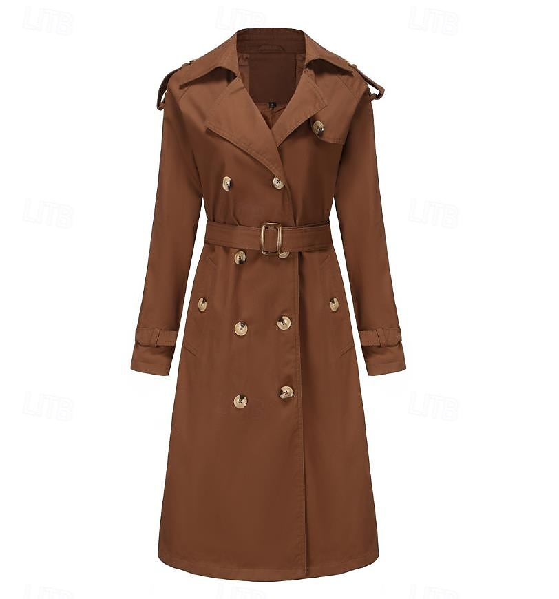Manteau Femme Plein Air Usage quotidien Vacances Sortie Décontractées Ajustable Normal Manteau Noir Marron Kaki Automne Hiver fermeture Éclair Col rabattu Standard S M L XL 2XL de 2025 ? $51.99 –P5