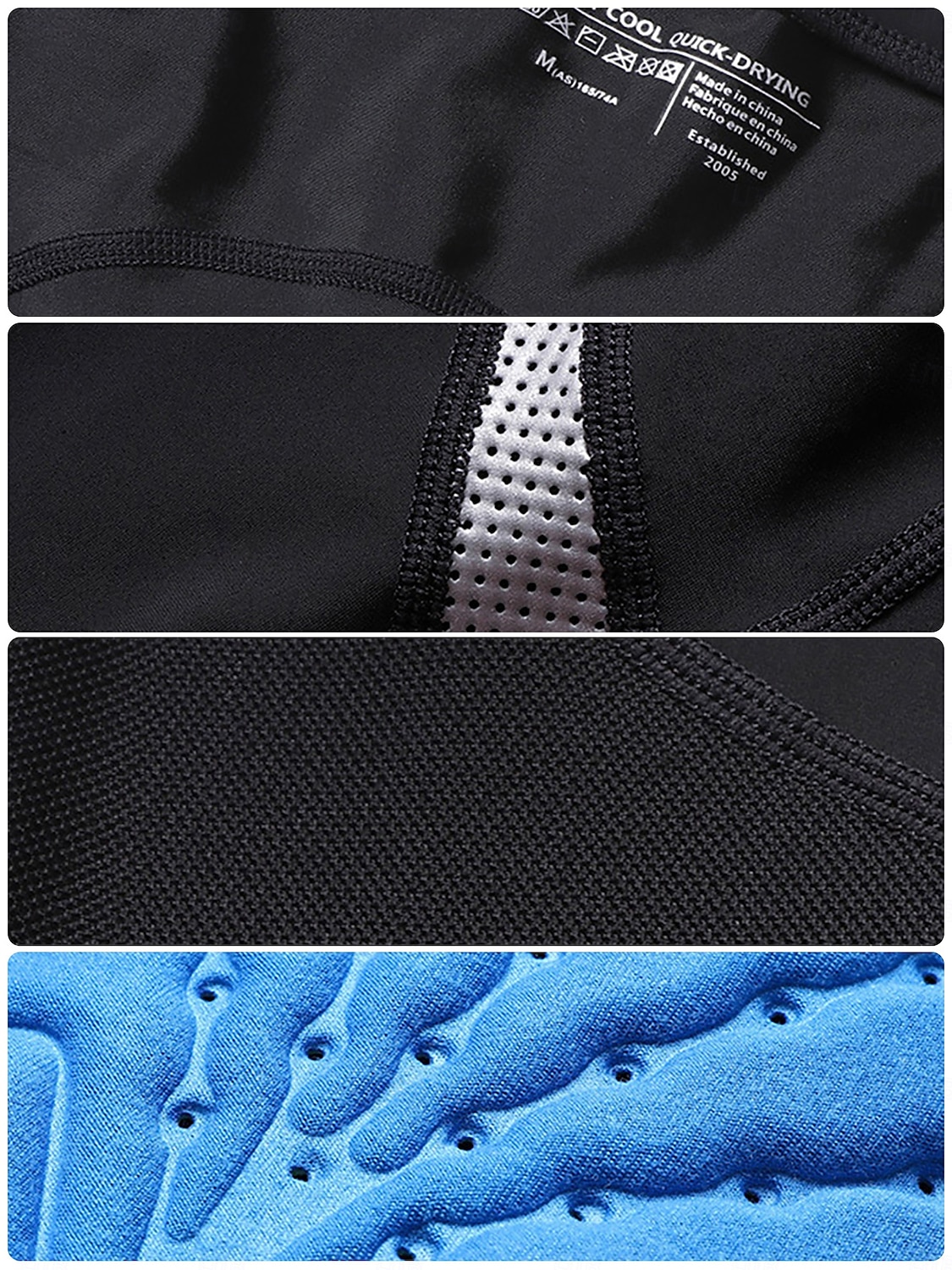 Men's Cycling Tights Cycling Pants Bike Tights Bottoms Race Fit Sports Quick Dry Reflective Strips Stretchy Sweat-Wicking Black Blue Clothing Apparel Bike Wear 2025 - $36.99 –P4
